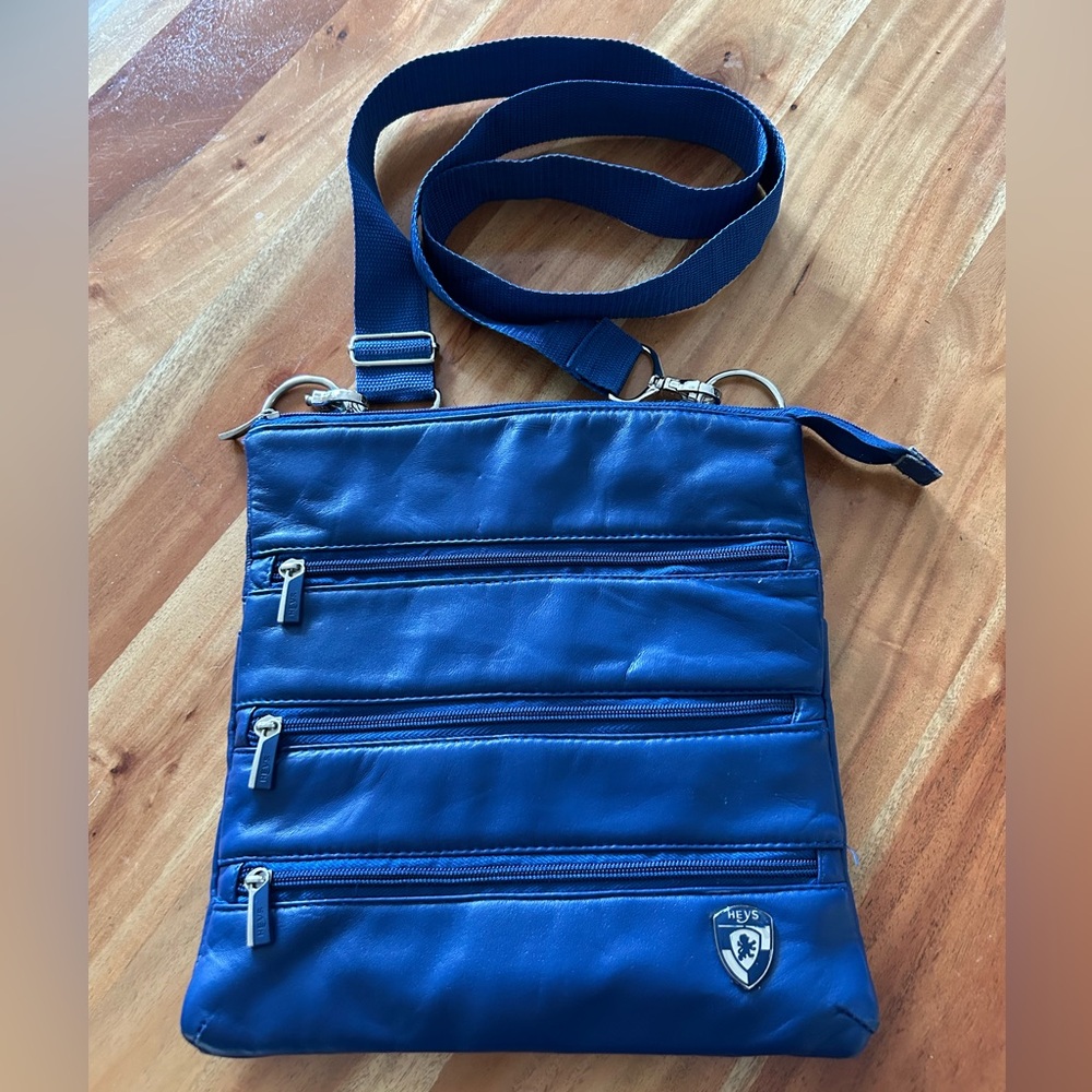 Cobalt Blue Heys Crossbody Bag